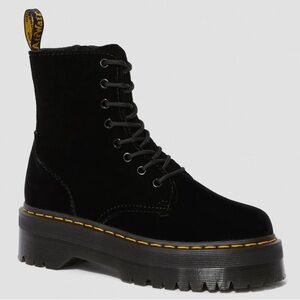 Dr. Martens Jadon Velvet Boots in Black Velvet Size US 8

SOLD OUT STYLE!